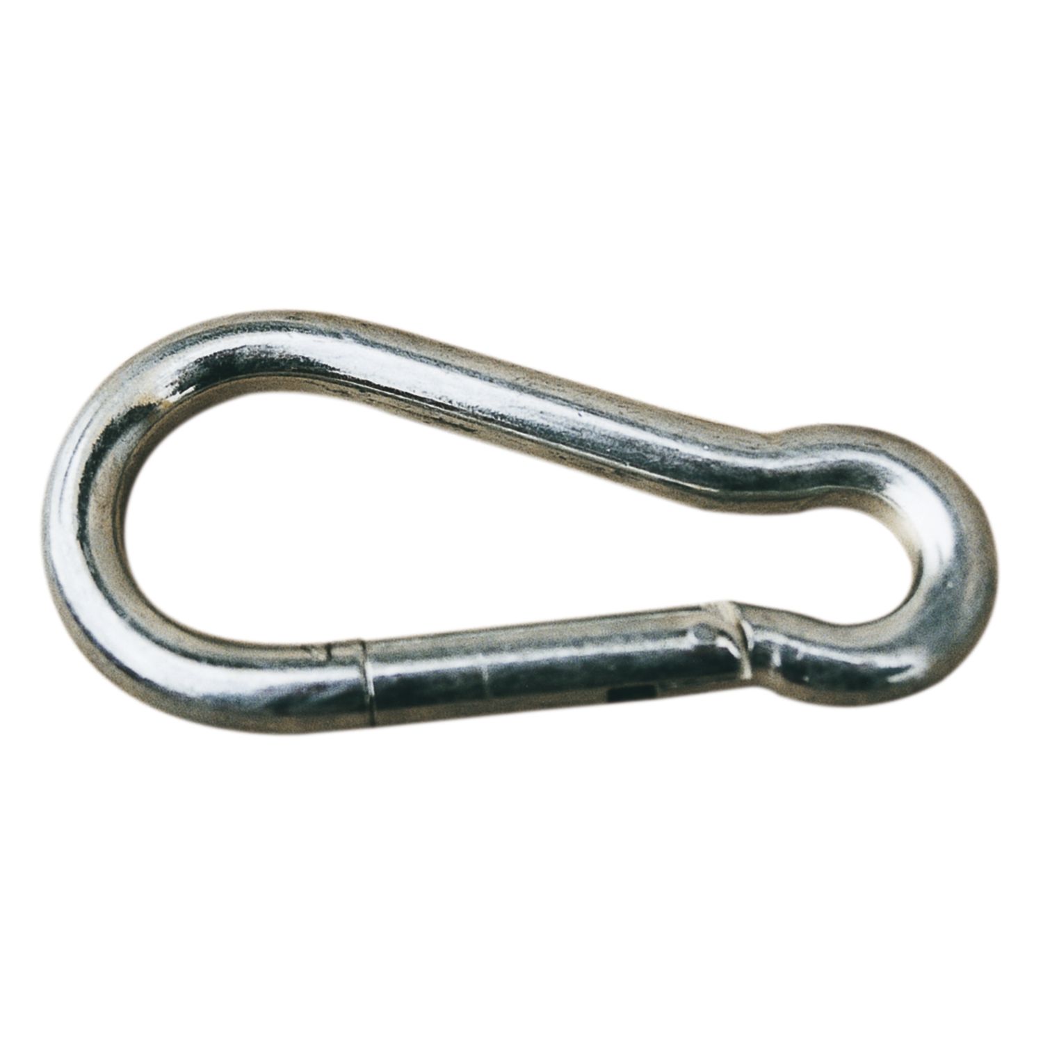 Feuerwehr Karabiner ähnl. DIN 5299C, Stahl verzinkt blau - vasalat