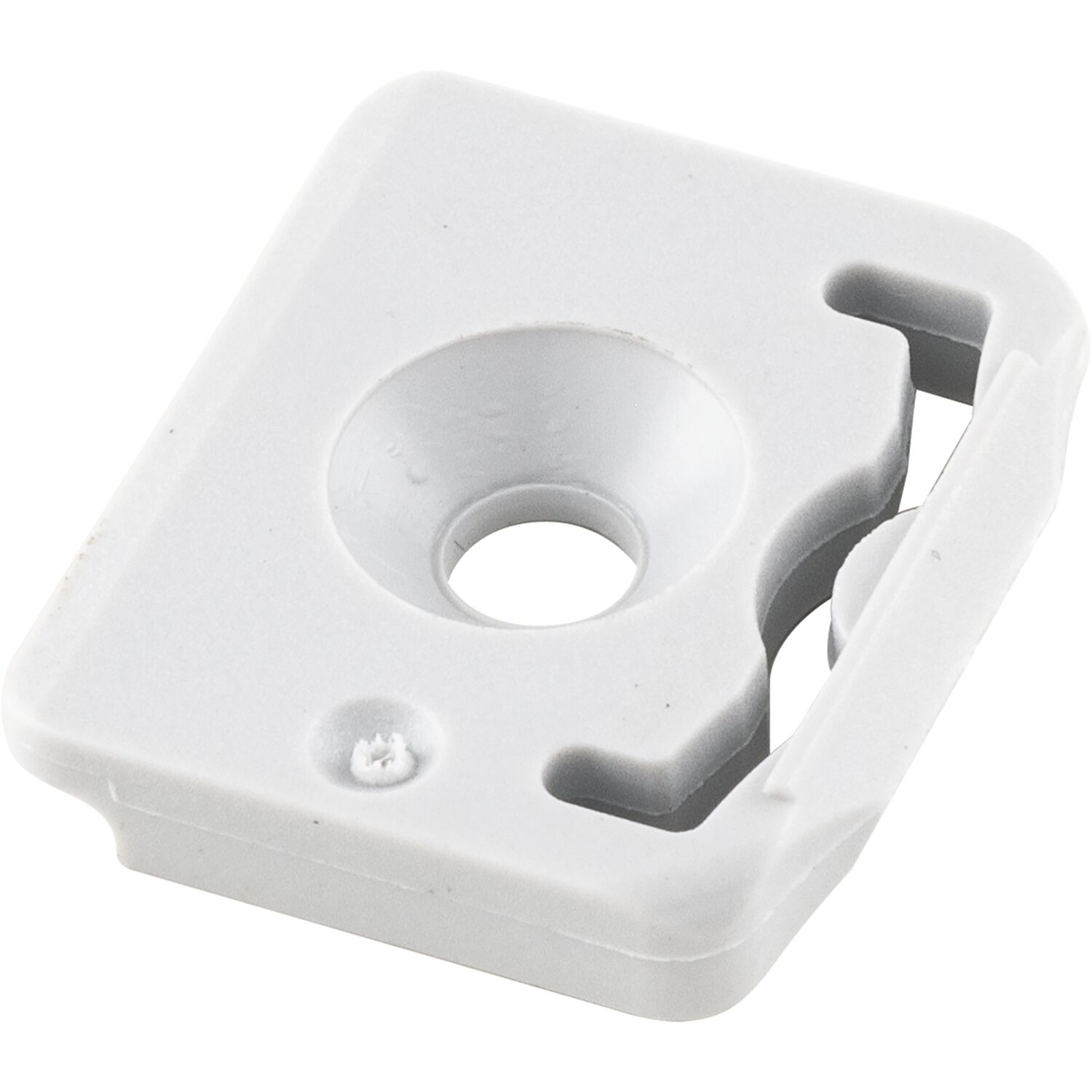 Hawa Forte Befestigungsclips Für Schrankauszüge - 100 Stück, Grau