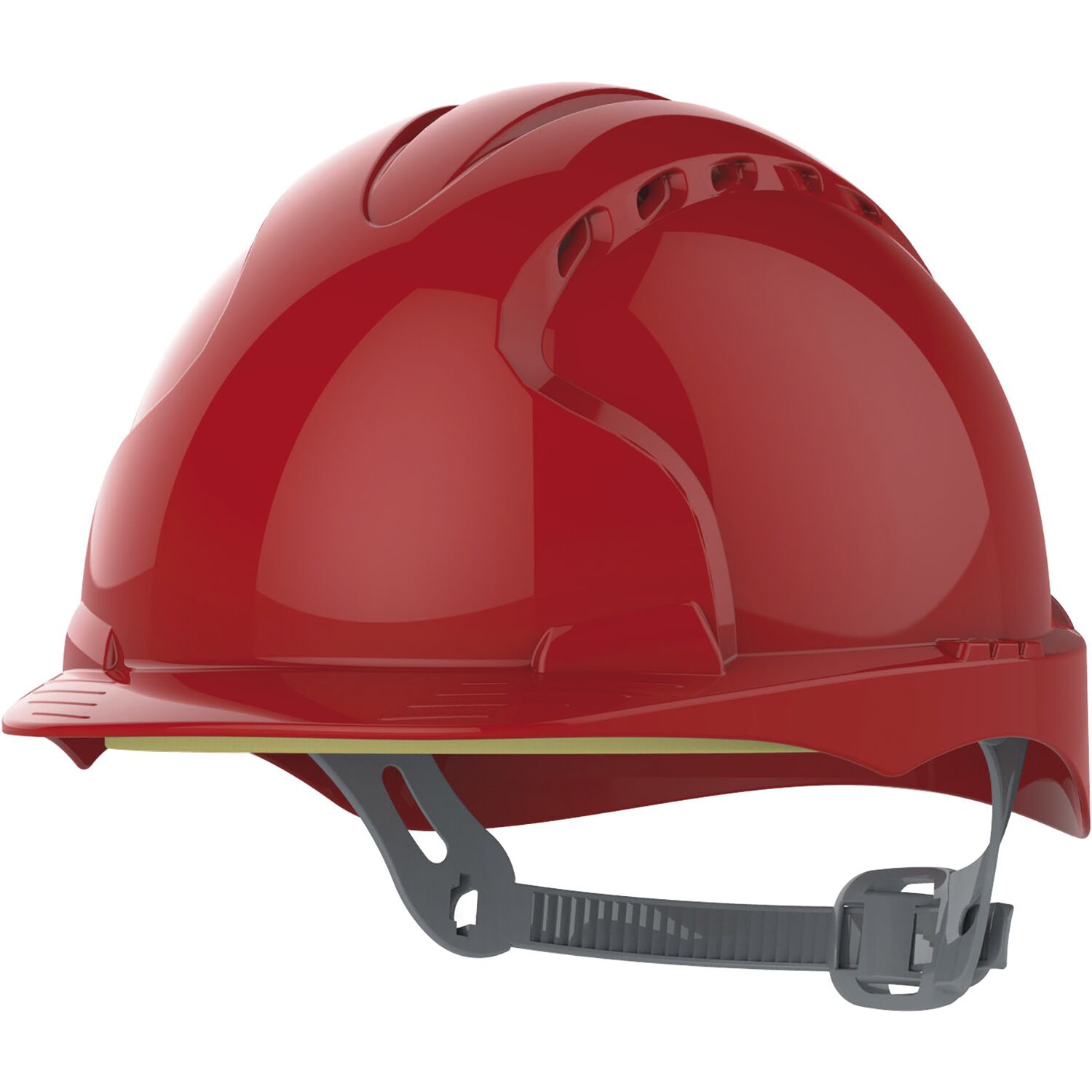 JSP Industrieschutzhelm EVO®3 EN 397 OneTouch-Gleitverschluss Farbe rot