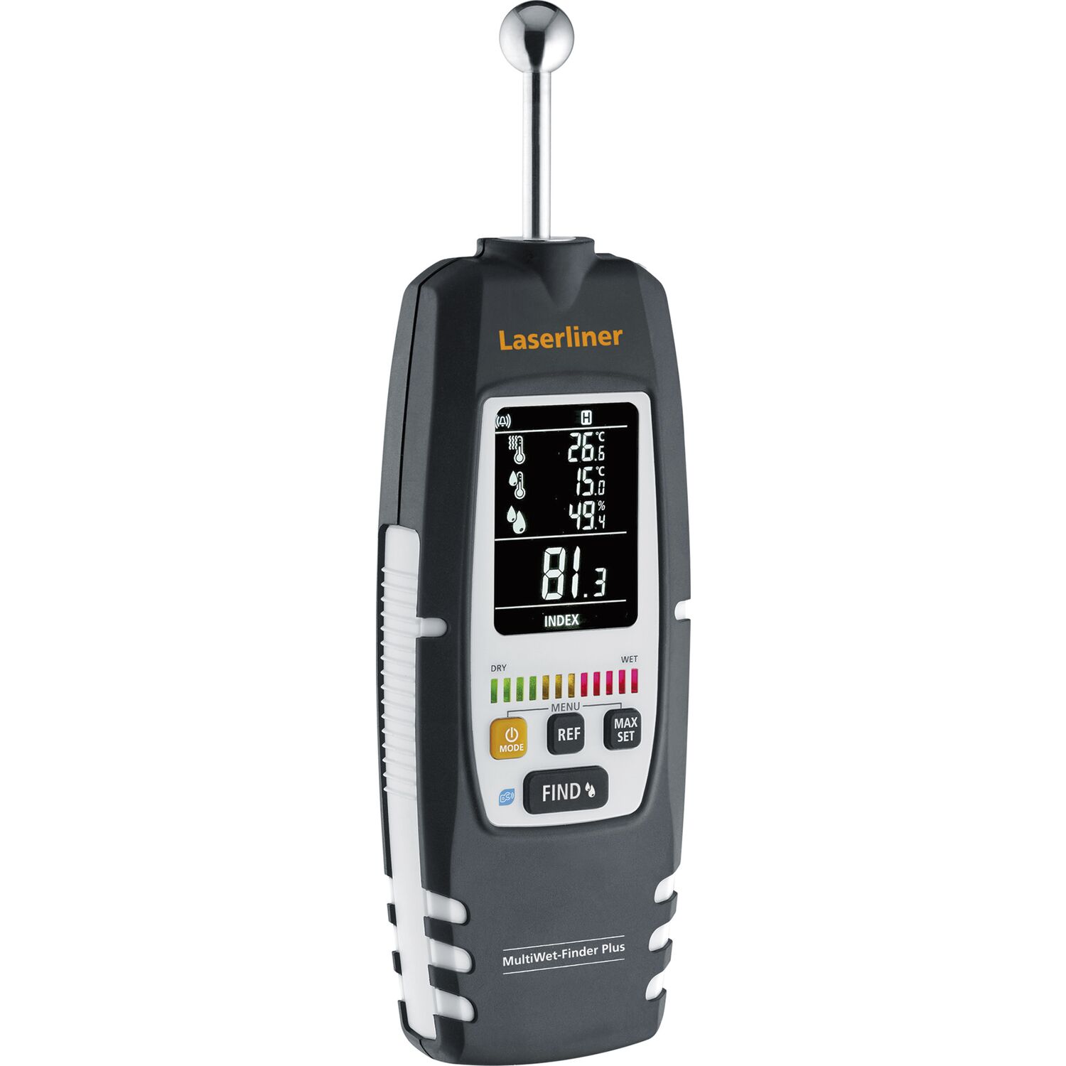 Laserliner Feuchtigkeitsmessgerät MultiWet Finder Digital