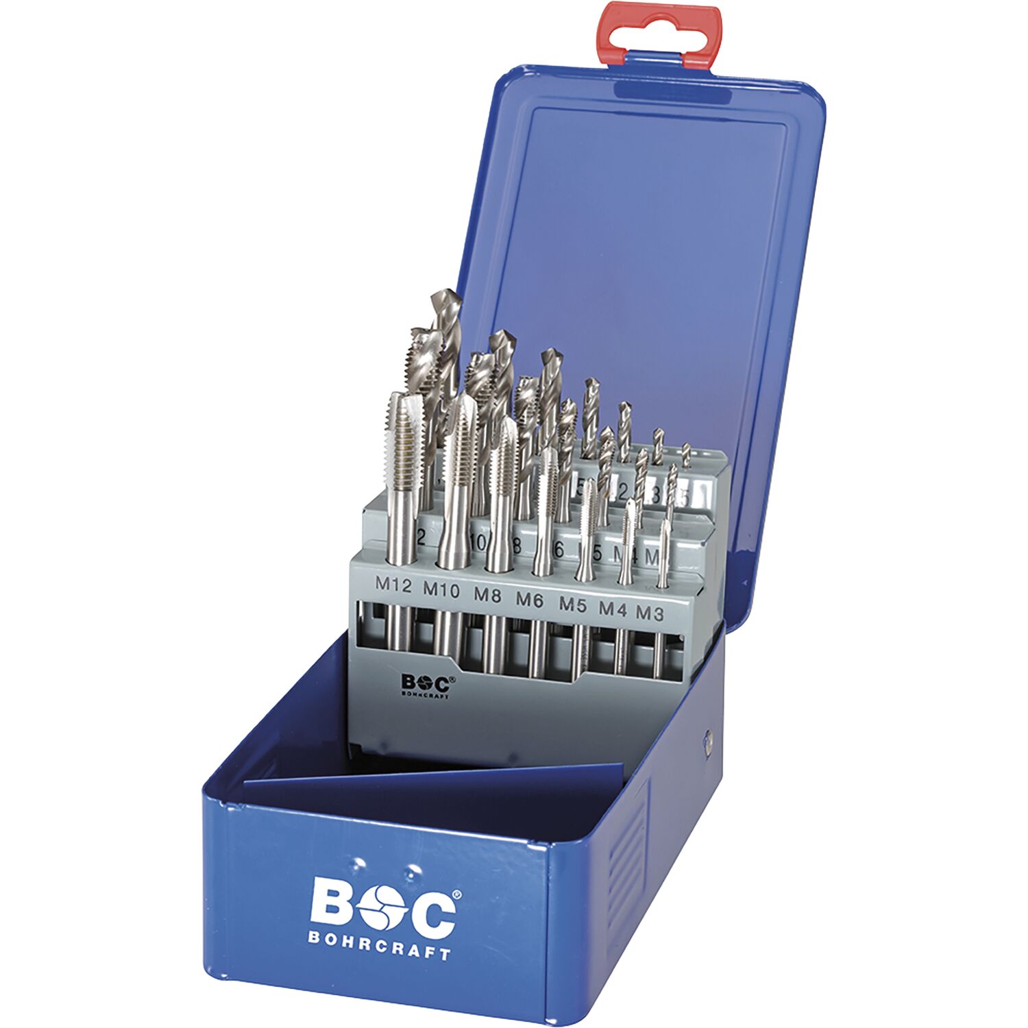 Taraud Machine , HSS 5% Cobalt, Métrique - Entrée Droite