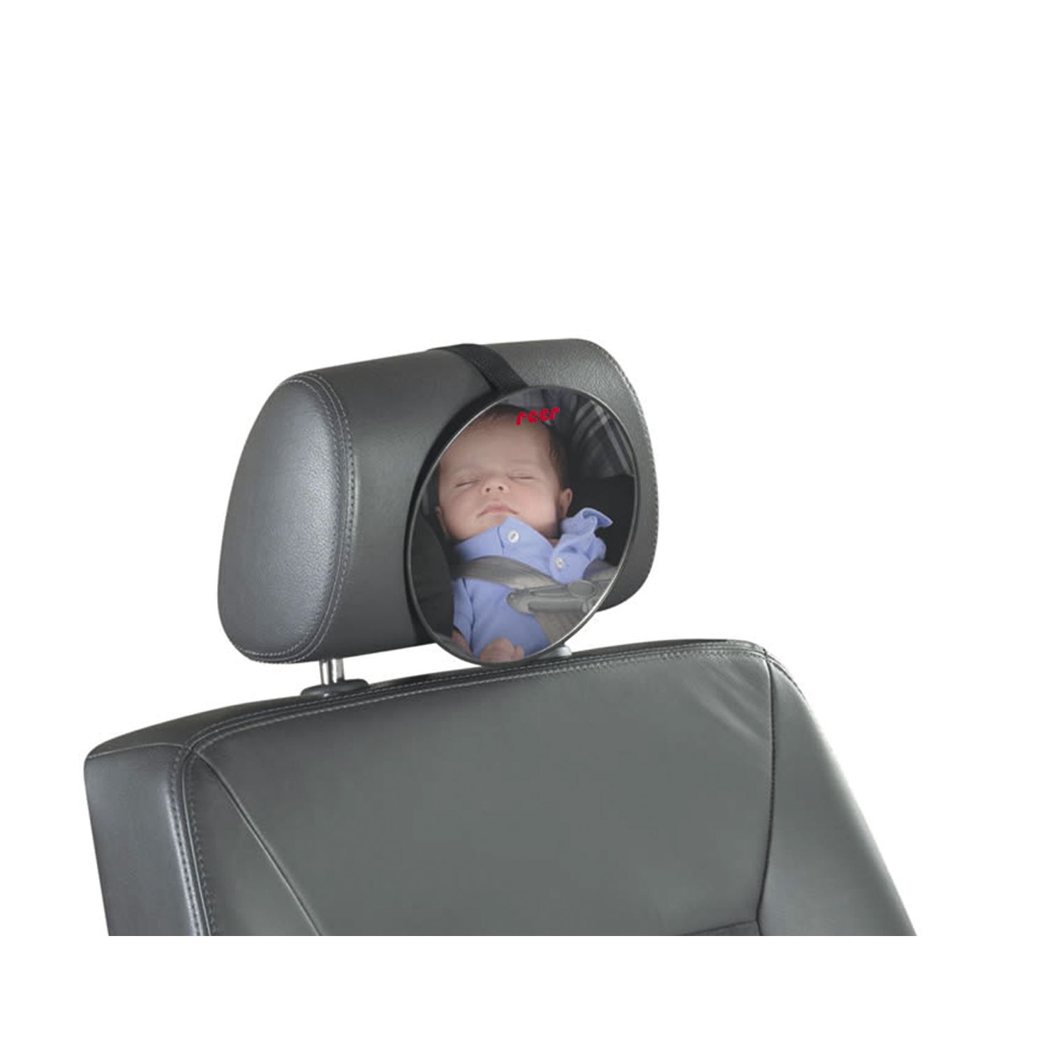 REER Baby Rücksitzspiegel SafetyView für mehr Sicherheit im Auto