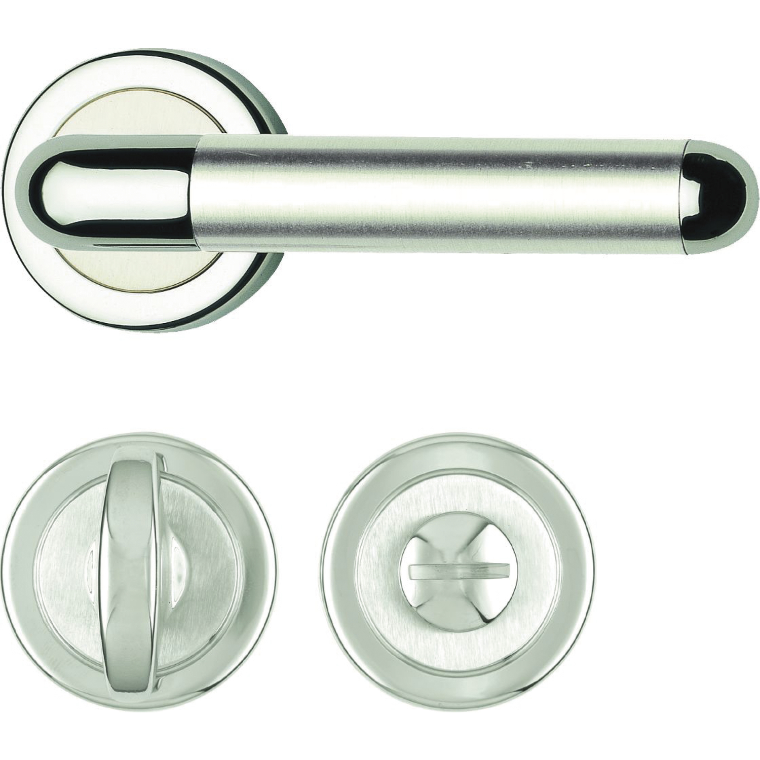 VALLI/&VALLI Drückergrt MIZAR EERO AARNIO H198 RG8 Rosette BB 32-45 messing pol.