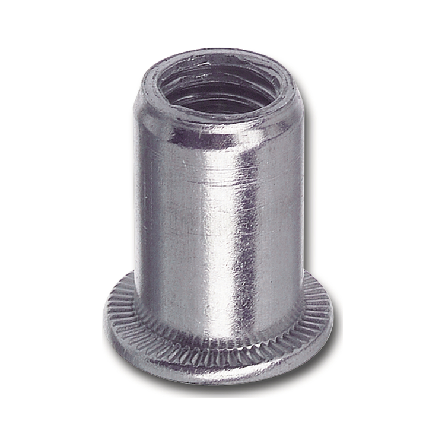 250 Edelstahl A2 V2A Blindnietmuttern M4 Senkkopf offen klemmt 2,0-3,5mm #PL003