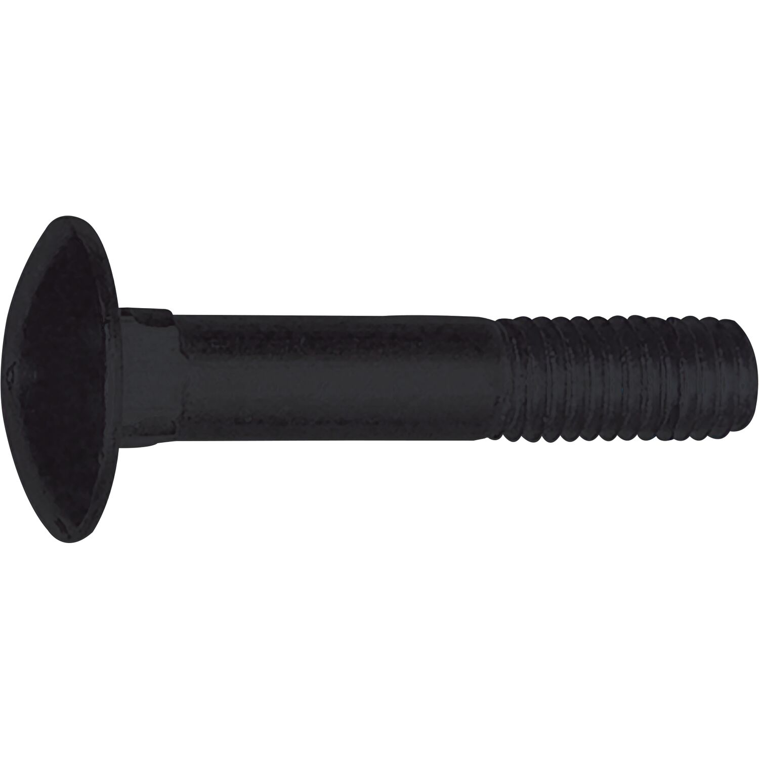 Torbandschraube DIN 603 ohne Mutter - Stahl verzinkt-schwarz - vasalat