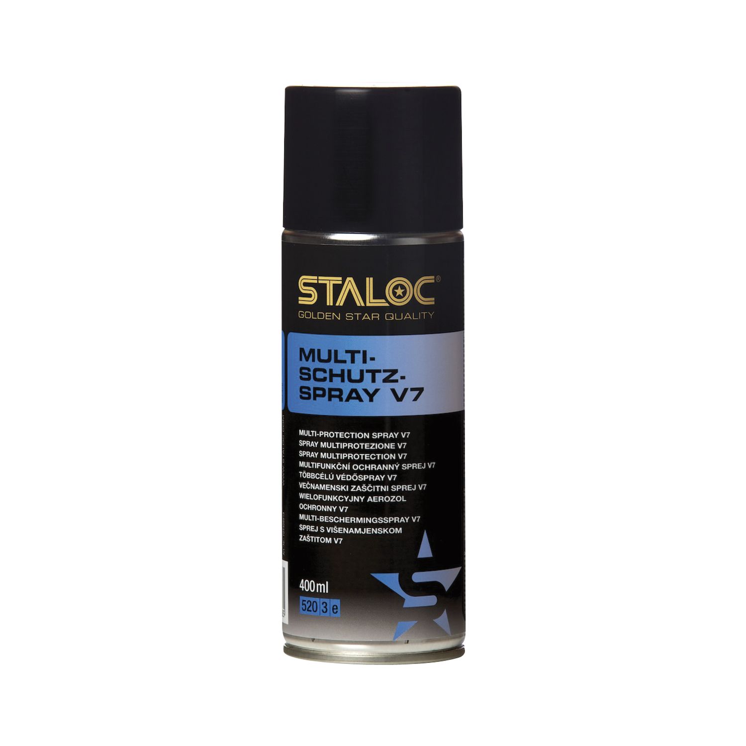 STALOC Multischutz-Spray V7 | Multischutz-Öl | Mulitfunktions-Spray | universell einsetzbar für unzählige Anwendungen | 400 ml