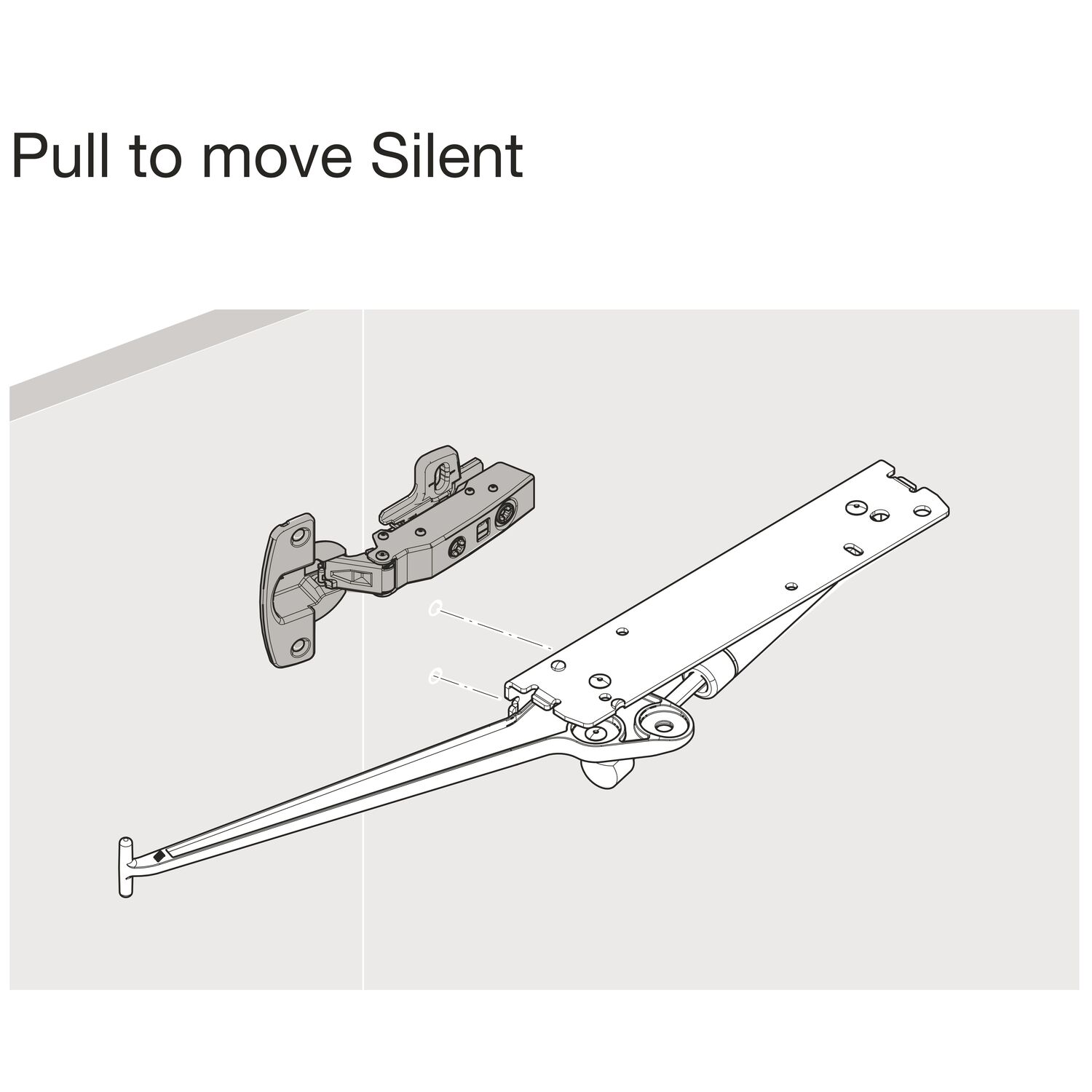 Механизм pull to move silent для wingline l исполнение medium r