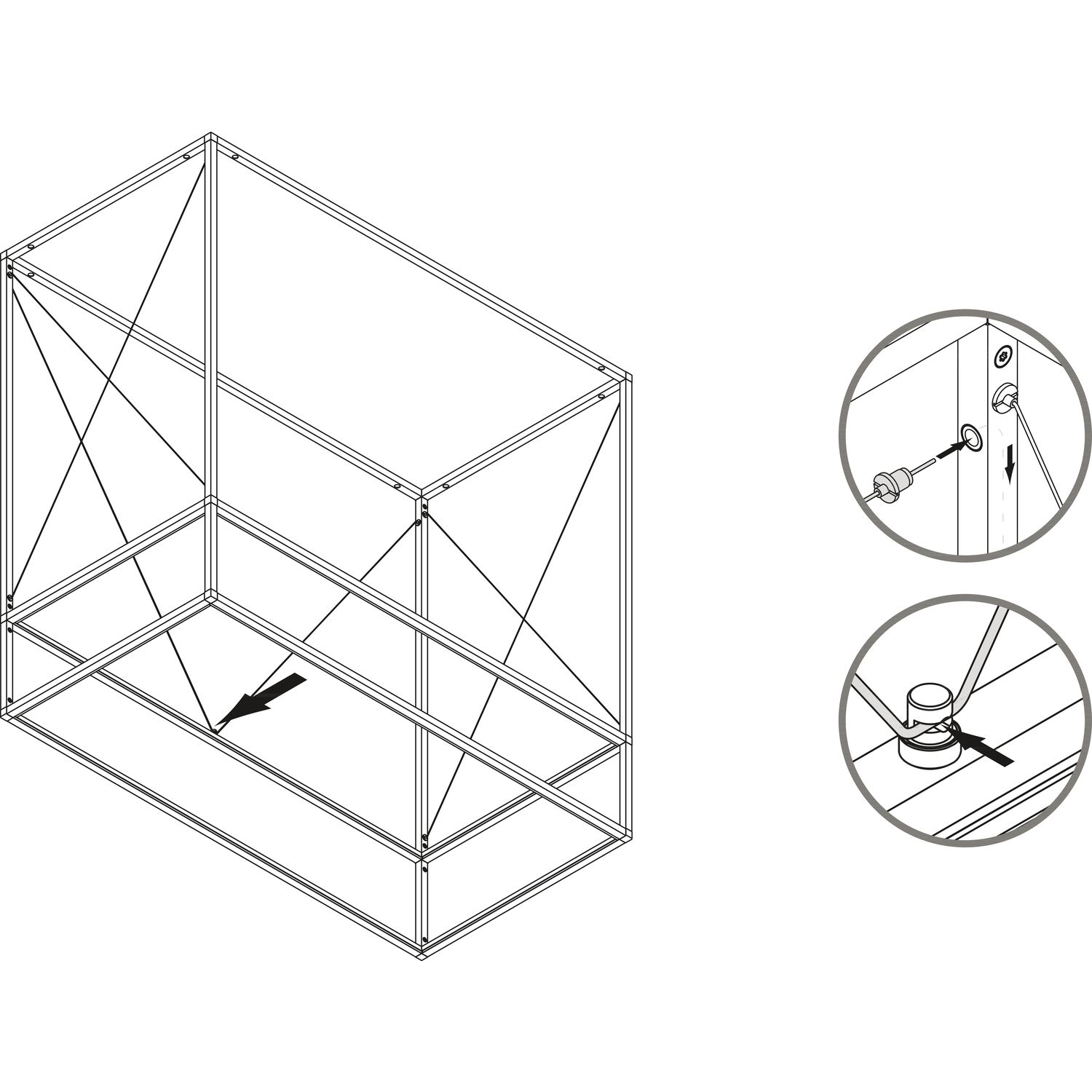 Smartcube Seilspann-Set zu Deckenmodul | eBay