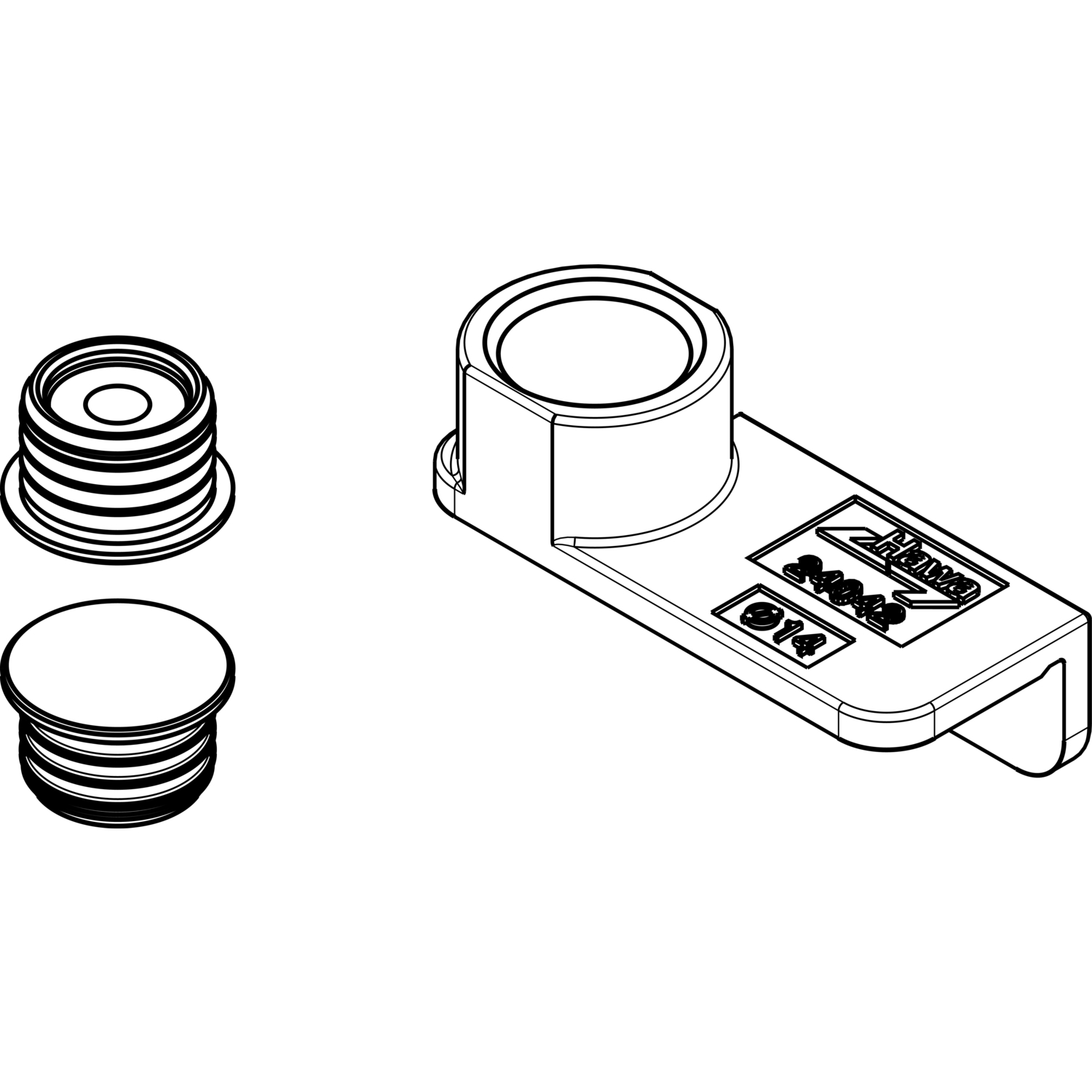 HAWAFOLDING CONCEPTA 25 Zentrierteile vasalat